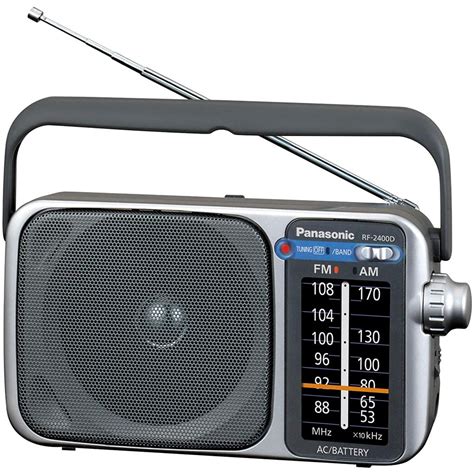 A light radio with hand strap (built-in) for enhanced portability. . Am fm radio battery operated
